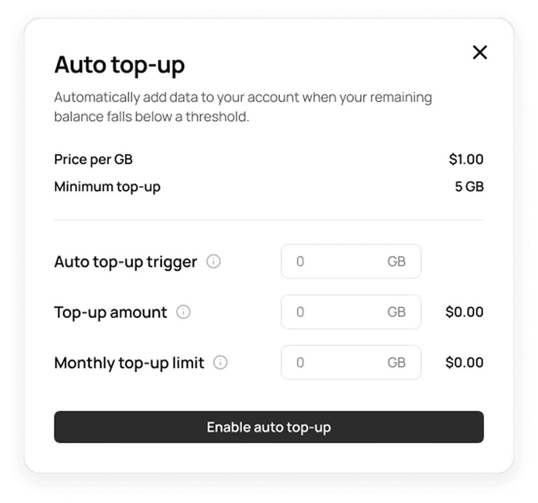 auto top-up