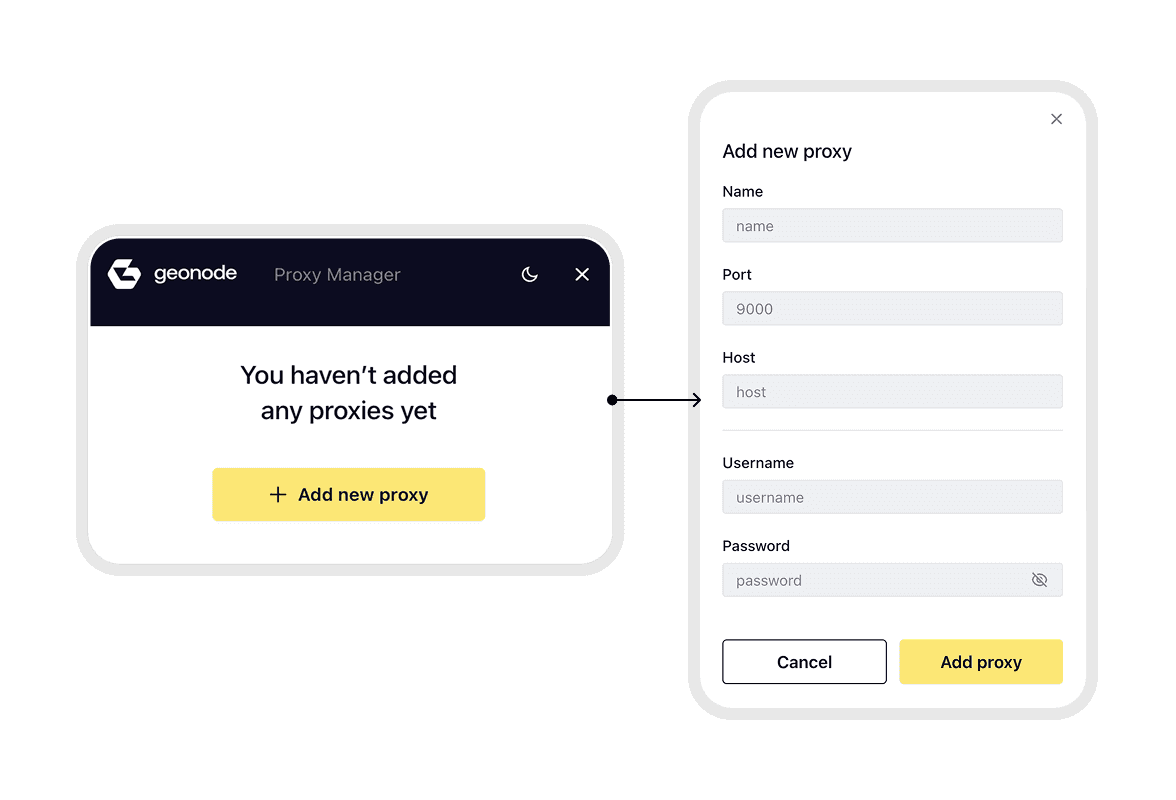 Add proxies